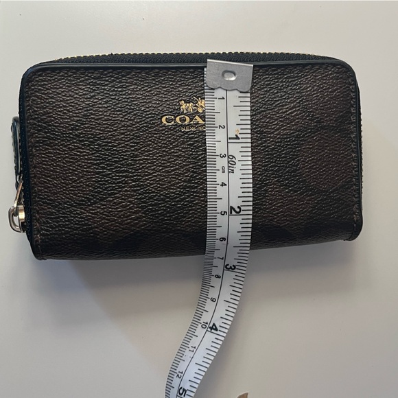 Coach Signature Brown Wallet - Picture 5 of 9